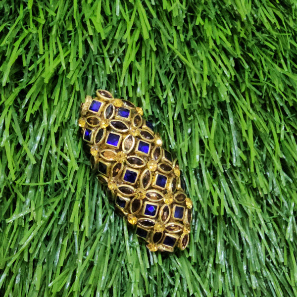 Royal Blue Saree Pin