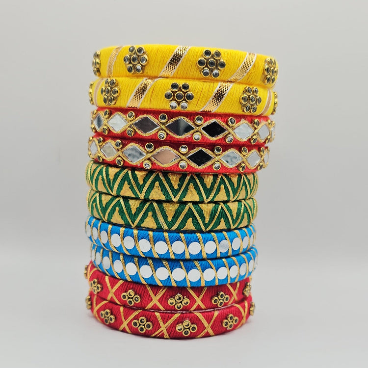 5colourscottonthreadbangles