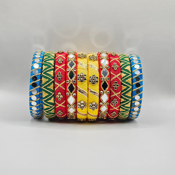 5Colourscottonthreadbangles
