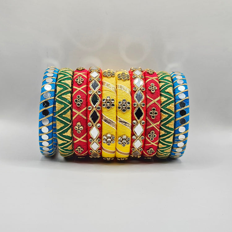 5Colourscottonthreadbangles