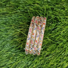 MultiColour Mango Design Glass Kada