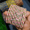 Baby Pink Colour Kamala Glass Bangles