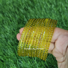 Light Green Colour Jalwa Glass Bangles1