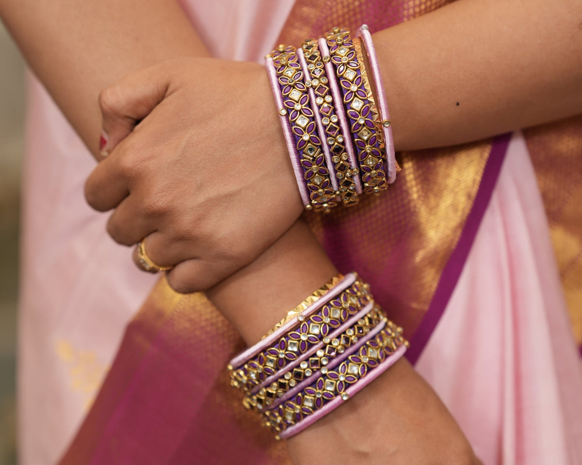 Kangan Thread Designer Silk Thread Bangles, Kangan & Indian Fashion Jewellery ...