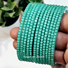 ananyablueCrystalglassbangles